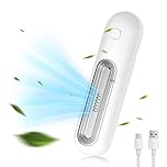 Fridge Deodoriser, Rechargeable Odour Neutraliser Ozone Generator 2 Modes Electric Refrigerator Air Purifier Mini Odor Remover Machine USB Charging for Fridge Home Car Toilet Bathroom