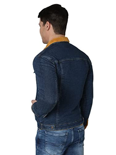Image of Pure Cotton Enzyme Washed Biker Jacket /Casual Jacket - Black /Grey