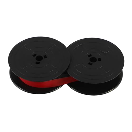 Zerodeko Cinta De Tinta Para Máquina De Escribir Mecánica Cinta De Tinta Para Máquina De Escribir Cinta De Nido De Abeja De Doble Color Cinta De Doble Volante Cinta De Doble Cara