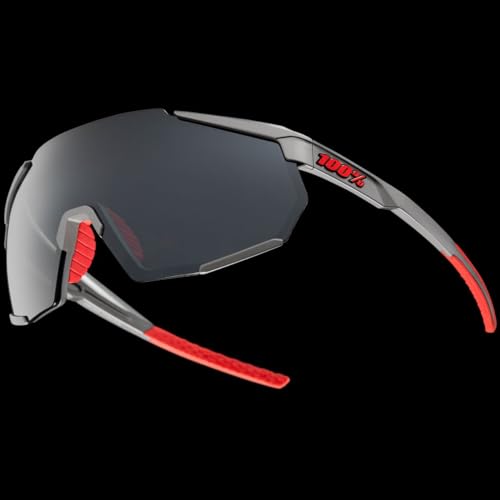 Image of 100% Racetrap Cycling Sunglasses Matte Gunmetal, One Size