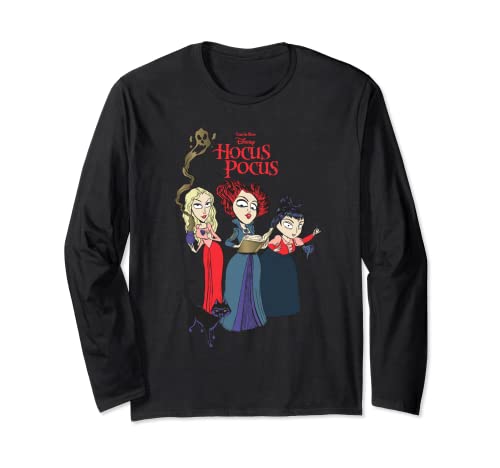 Haut à manches longues Hocus Pocus Disney idée cadeau nostalgique pour fan de sorcellerie