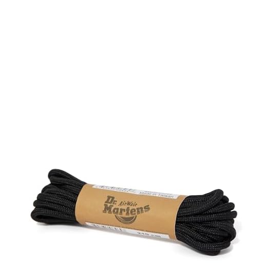 Dr. Martens 210CM Round Lace 14I-EA, Black, 210 cm M US