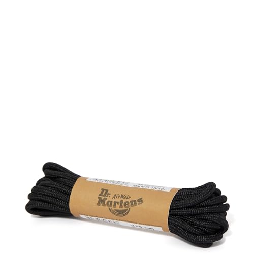 Dr. Martens lacets ronds noirs pour remplacer un cordon usé taille unique solide