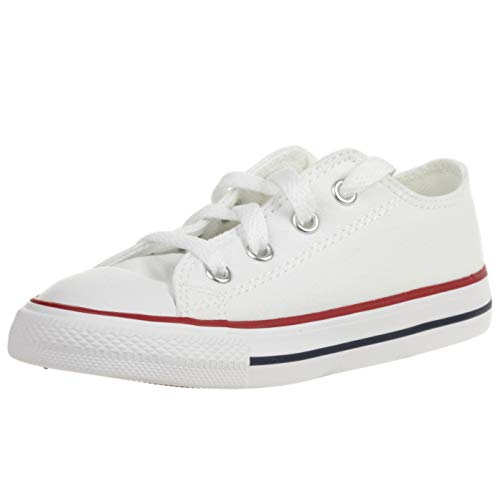Converse Toddler White All Star Ox Trainers-UK 6 Infant