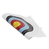 Accessoires pour cibles de chasse : cibles en papier imprimées en couleur à contraste élevé, idéales pour une utilisation en intérieur ou en extérieur, même en conditions de faible luminosité
