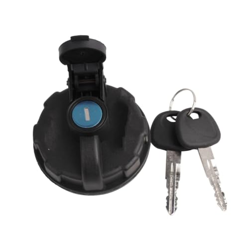 Verrouillage de sécurité avec bouchon carburant et double clé de rechange