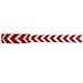 Wrapables Striped Japanese Washi Masking Tape - Red Arrow