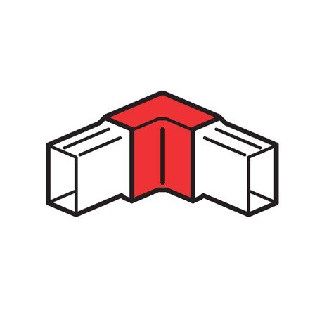 Legrand can.clima.fluidquint - Angulo interior 40x70 fluidquint