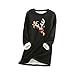 Zilosconcy Damen Fleece Pullover Winter Warme Unterhemd Sweatshirt Plus Dicker Samt Langarmshirt Lamm Kaschmir Pulli Langarm Shirts Oversize Weihnachtsdruck Oberteil Tops