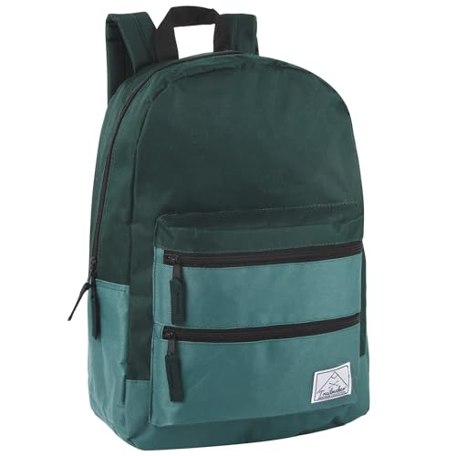 Multi Pocket Multicolor Backpack with Padded Straps