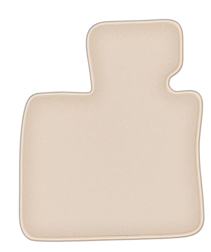 Tapis auto en velours beige pour protéger le sol conducteur de votre BMW X6