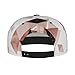 Fashion Baseball Cap Dad Cap for Girls Boys Youth, Geometric Triangles Rose Gold White Art Lightweight Moisture Wicking Golf Cap Headwear