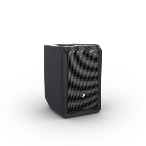 LD Systems ANNY 8 Portable Battery-Powered Bluetooth PA Loudspeaker, Black