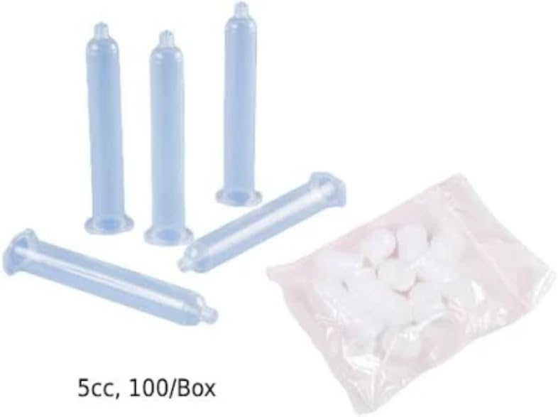 Nordson 3cc 100 x Syringe & Piston KIT O BRL/Pist 3CC CL/WH 100 PN 7366044 3ml