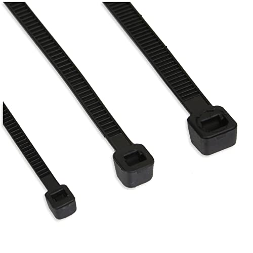 Inline® 59963R Cable Ties (Pack of 100) Black