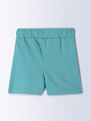 Image of Milou Girls 100% Cotton Stripes Allover Print Biowash Shorts | Soft & Breathable, Safe Dyes, Label-Free Comfort