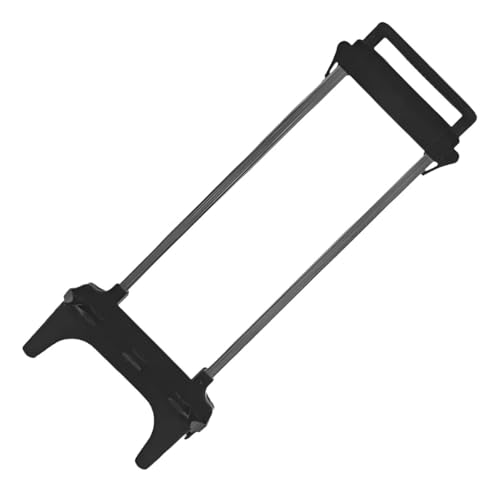 Suporte Carrinho Grande 40cm Rodinha Mochila Escolar Preto