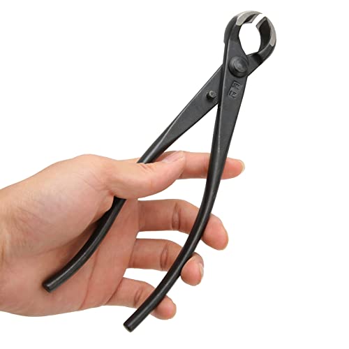 Fdit Bonsai Concave Branch Cutter, 8.3In Long Manganese Steel High Strength Ergonomic Handle Knob Cutter Trunk Splitter Bonsai Scissors Bonsai Tools #TOP6