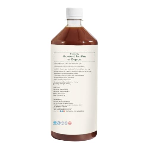 Image of Bhumija Lifesciences Mangosteen Juice - Antioxidant Rich Mangosteen Juice for Immunity Booster, Skin Brightening, Anti Aging & Digestive Support | Herbal Detox Health Drink