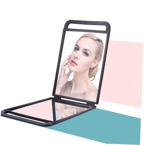 Miroir double face pliable grand format Alipis avec double poignée - 4