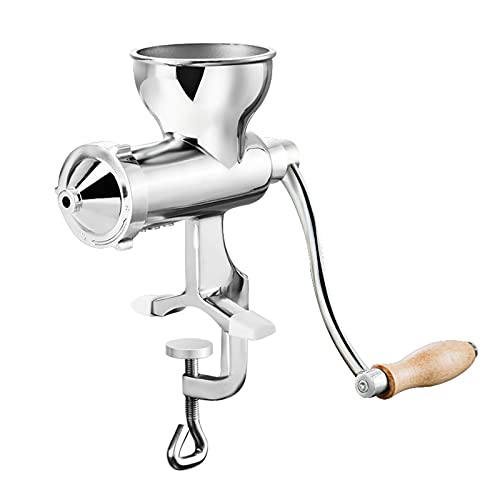 Manual Wheatgrass Juicer Extractor, Wheatgrass Extractor Portable, Stainless Steel Manual Juicer, for Green Vegetable Fruit Leafy Squeezer