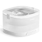 Cheerble Pumpless Cat Water Fountain, 4L/135oz D1 Automatic Pet Water Dispenser for Dogs MagDrive™ Technology Dual Mode Dispensing, No Cleaning Hassle, No Electrical Leakage, BPA-Free
