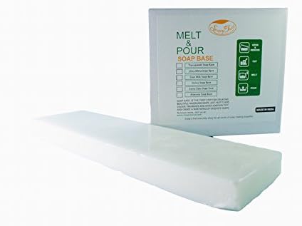 Soapy Twist Premium Sulphate Free Shea Butter Melt and Pour Soap Base (1 Kg)