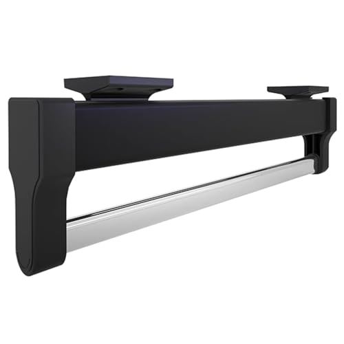 Wzmazingly Perchero Extensible Para Armario, 30-60cm Extraibles Acero Deslizante Barra Para Armario, Para Almacenamiento De Ropa Pantalones, Ahorra Espacio, Carga 30kg(35cm)