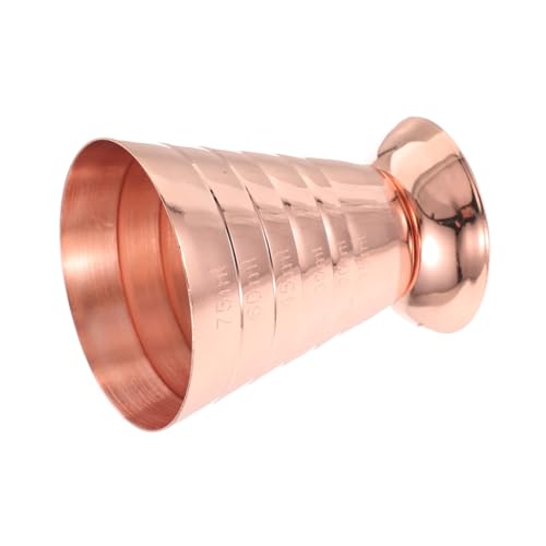 FELTECHELECTR Jigger De Cóctel De Acero Inoxidable Japonés De Vaso Medidor Preciso Para Bartenders Herramienta De Coctelera Para Bar y Cocina Accesorio De Bar Resistente y Fácil De Limpiar