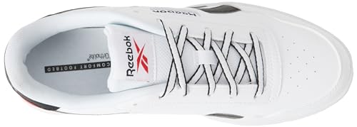 Reebok Unisex Court Advance Clip Trainers, Ftwwht Black Vecred, 5.5