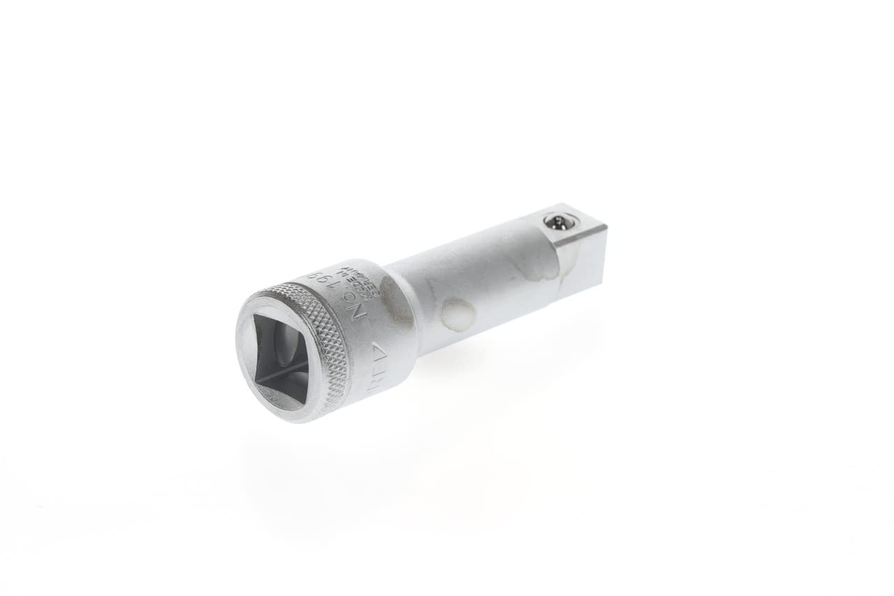 GEDORE Socket spanner extension, 1/2" 12.5 mm square drive, 76 mm long, Adapter, Tool, 1990-3, Chrome-plated steel