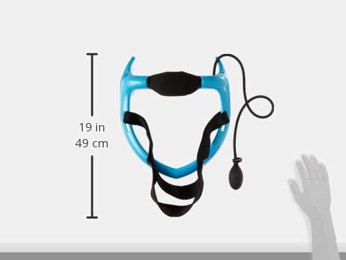 Cervical Traction Device, Neck Exerciser - Posture Neck Exercising Cervical Spine Hydrator Pump | Neck Traction Device |Relief for Stiffness, Relieves Neck Pain, Neck Curve Restorer| Posture Corrector - Thumbnail 2