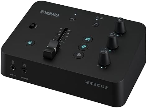 Amazon.co.jp: ヤマハ(YAMAHA) ゲーム/配信用オーディオミキサー ZG01 