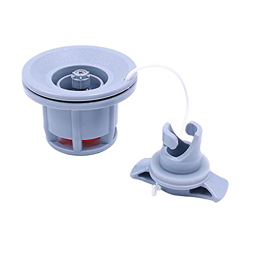 Namvo Kayak Valve à air 8 dents en PVC Valve de remplacement pour kayak canoë bateau gonflable
