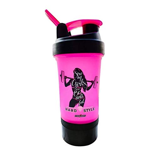 Coqueteleira Body Estilizada 3 Doses - Cor Rosa, Integralmédica