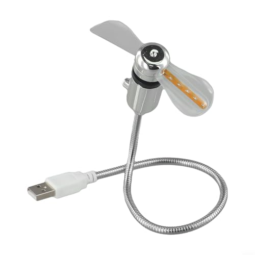 Ventilador de reloj USB portátil con dirección