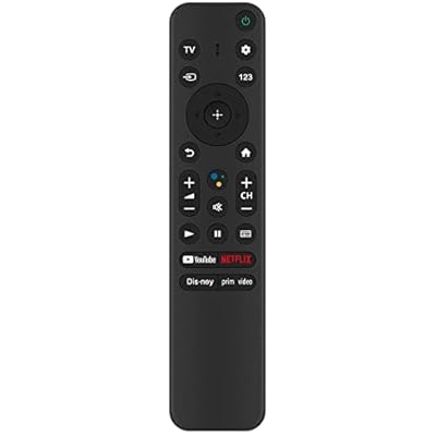 RMF-TX800U Replace Voice Remote Control Suitable for Sony Bravia TV KD-43X85K KD-50X85K KD-55X85K KD-65X85K KD-75X85K KD-85X85K KD-55X80K KD-65X80K KD-75X80K KD-43X80K KD-50X80K KD-85X80K XR-55X90K