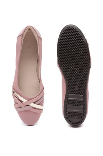 Image of Van Heusen Women Pull On Ballerinas