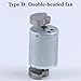 High Speed 3000/6000/8500RPM Vibration 6V 12V 24V DC Motor for Eccentric Industrial Small 1Pcs(Type A,3000rpm,12V)