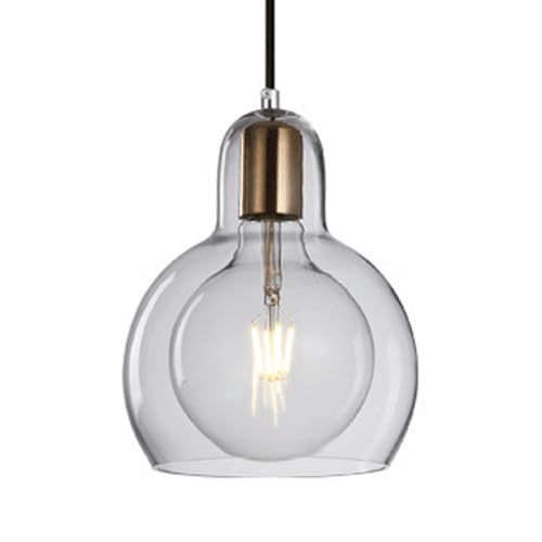 Lampe à tête unique suspendue au plafond à vis E27 pour illuminer un porche sombre