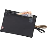 Lewis N. Clark RFID Blocking Money Belt Travel Pouch + Credit Card, ID, Passport Holder for Women & Men, Black, One Size