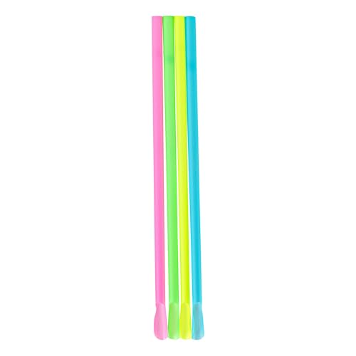 Pitillos plásticos resistentes pack 100 20.32 cm miniatura 1