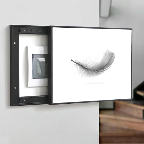 Couvercles de compteurs électriques et boîte à tableau électrique décorative murale