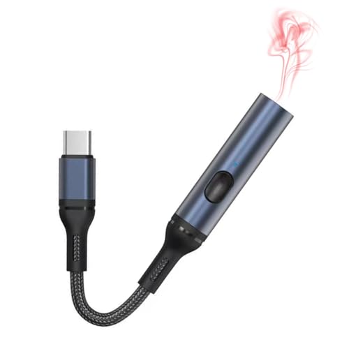 Encendedor eléctrico USB NORSHIRE pequeño con cargador tipo C