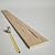 Ekena Millwork BMHHS1C0040X010X072UN Thickness 1-Sided Hand Hewn Endurathane Faux Wood Beam Plank, 4"W x 6'L, Ready for Paint