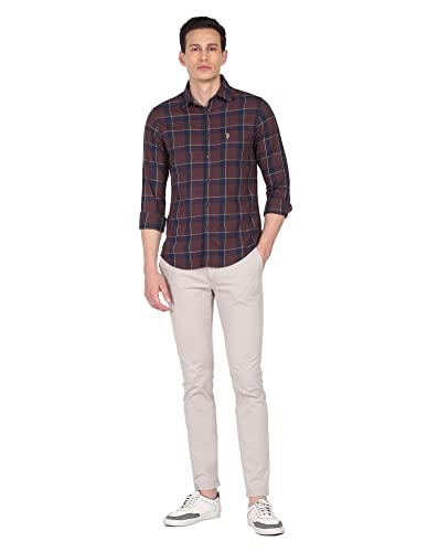 Image of U.S. Polo ASSN. Men's Cotton Slim Fit Shirt