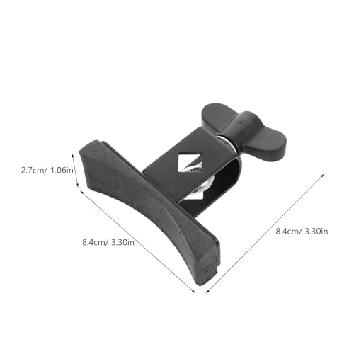 Soporte Clamp para Cowbell Toyvian para Aro de Bombo, Hardware de Batería Ligero con Montura Ajustable para Percusión miniatura 2