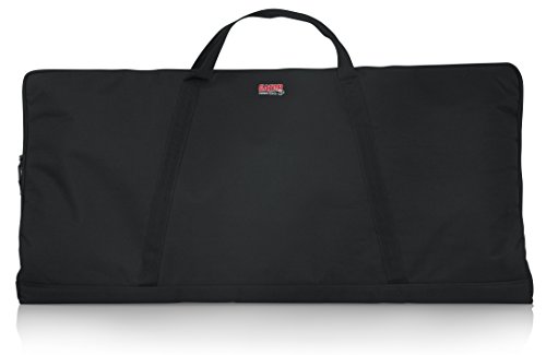 Gator Cases Light Duty Keyboard Bag for 61 Note Keyboards and Electric Pianos (GKBE-61) Black