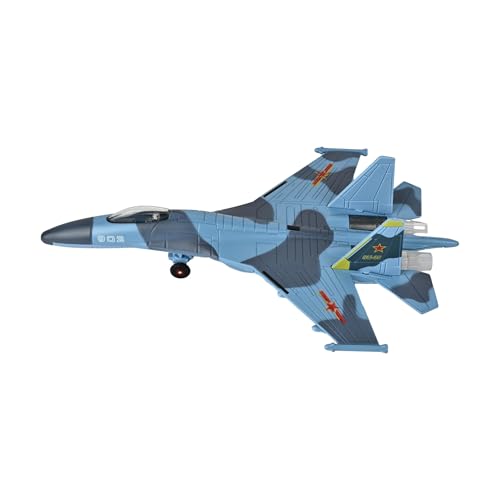 Image of Toys Uncle Diecast Aeroplane Scale Model, (1:400 Fighter Aeroplane with Light and Sound (Type 16))