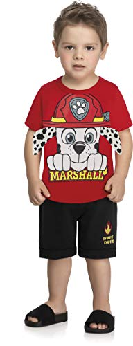 LOUNGEWEAR M.MALHA E MOLETINHO 1-2 TOMATO, PATRULHA CANINA